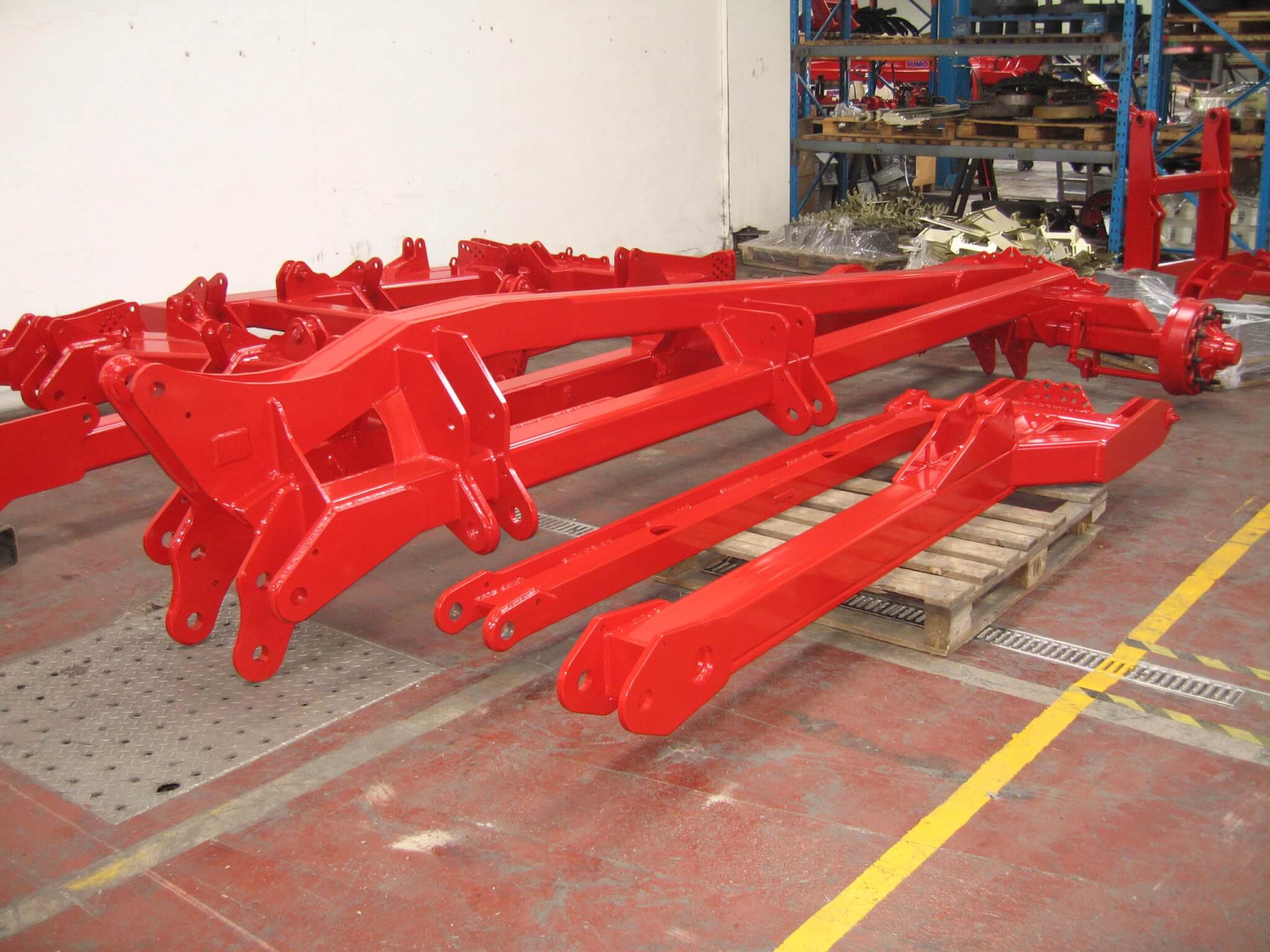 hgv repairs and paint - components